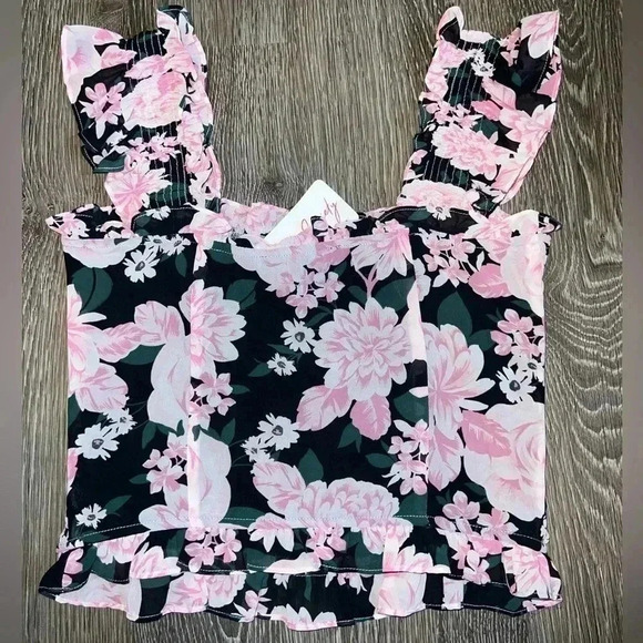 Sugarlips garden mystery smocked top. NWT. Size medium - Picture 3 of 5